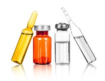 Ampoule Contenant Le Médicament Image libre de droits Ampoule Contenant Le Médicament Image libre de droits
