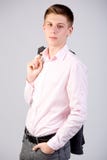 Attractive Sixteen Year Old Teen Boy Royalty Free Stock Images