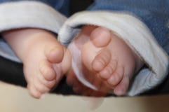 Babies feet Royalty Free Stock Images
