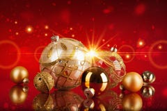 Christmas balls Royalty Free Stock Image