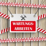 Wie kann ich den Hinweis zum Wartungsmodus ändern? - - Deutsch