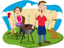 Cookout Stock Photo