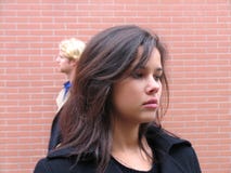 Couple arguing Stock Image