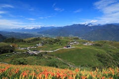 Royalty Free Stock Images: Buddhist temple in mountains