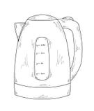 Electric kettle Stock Image