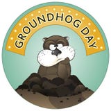 Groundhog Day Royalty Free Stock Images