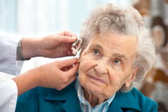 Hearing Aid Stock Photo