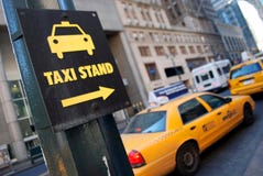 Taxi Stand Stock Photography - Image: 