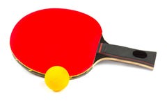 Ping Pong Ball With A Visor Stock Images - Im