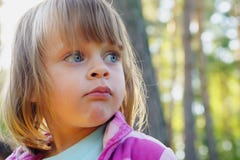 Search results for Cute Little Girl Looking Someone Something Stock Photos &amp; Images - portrait-cute-little-girl-nature-side-view-looking-ahead-something-someone-selective-focus-shallow-dof-47505008