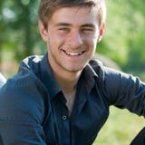 Portrait of Handsome young man Royalty Free Stock Photo