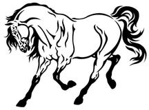 Running Horse Outline Stock Photos, Images, & Pictures – (648 Images)