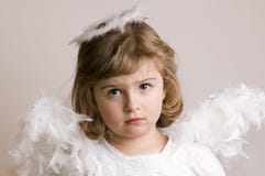 Sad Angel Stock Photography - Image: 142025
