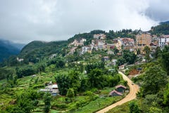 sapa风景,在越南北部图片