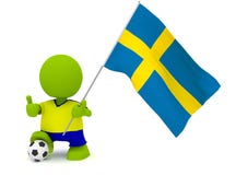 Swedish Cartoon Couple Bubble Dialogue Stock Images - Image: 32018264
