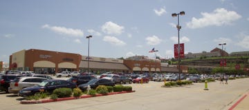 Tanger Outlet Strip Mall in Branson, Missouri Stock Image