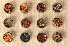 Tea leaves Stock Image