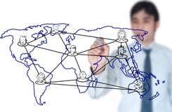 Writing social network