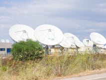 teleport communications cagliari antennas