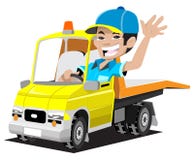 Tow truck Stock Photography