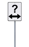 Two Ways? Royalty Free Stock Image
