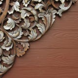 Stock Images: Ornate wood carving patterns
