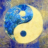 YING YANG FONDO AZUL ying yang fondo azul: