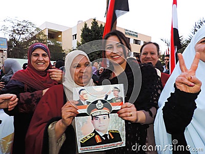 ًWomen loves general Sisi