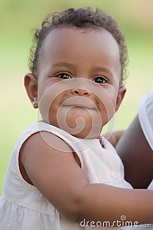 可爱的非洲女婴 免版税库存照片 - 图片: 13934