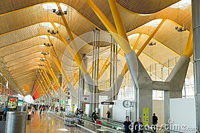 机场barajas马德里t4终端 编辑类图片 - 图片: 1