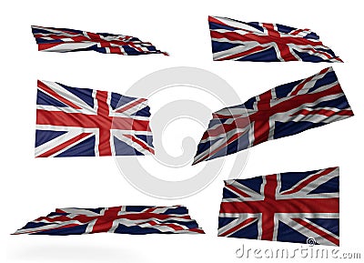 英国国旗集合图片
