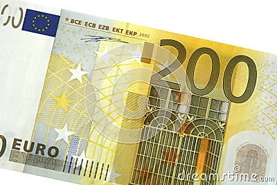 200 euro note detail