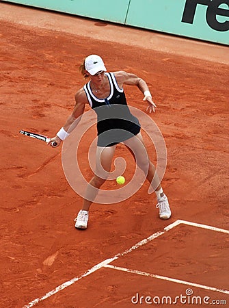 2010年aus Garros Roland 萨曼塔stosur 免版税