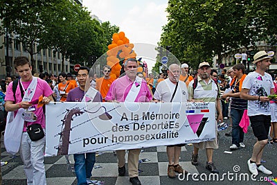 2010 Gay pride in Paris France