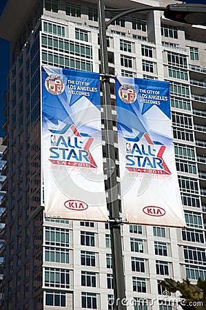 2011 NBA All Star Game at the Staples Center