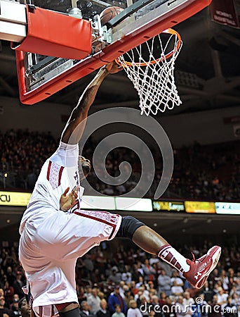 2012 NCAA Basketball - slam dunk try