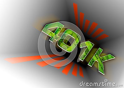 401k Down The Tubes Royalty Free Stock Pho