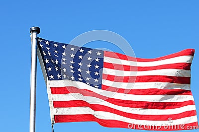 48 Star Version of US Flag