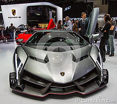 Geneva Motor Show 2013 Lamborghini Veneno