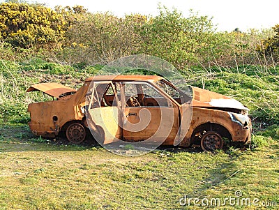 Abandoned Car wreck