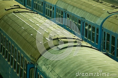 Abandoned Rail Cars