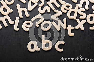 ABC Wooden Letters
