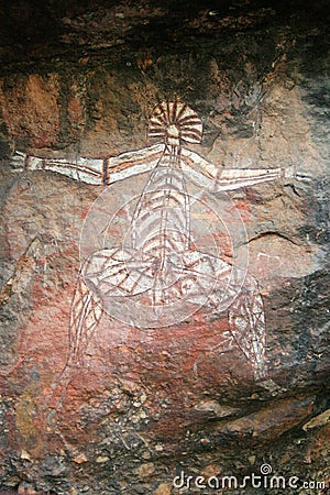 Aboriginal Rock Art - Kakadu Park, Australia