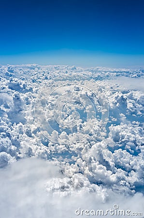 Above the clouds