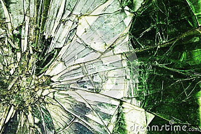 Abstract background. Broken mirror