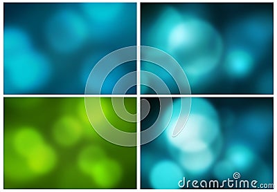 Abstract blue green background