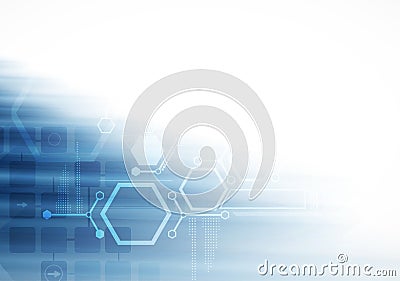 Abstract blur new technology business background