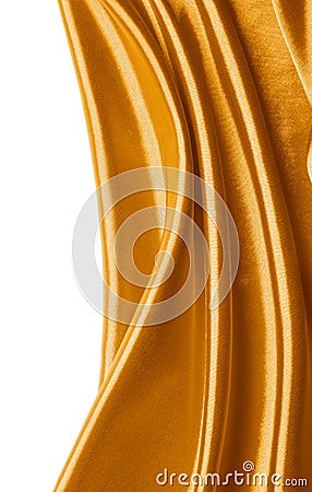 Abstract gold silk background