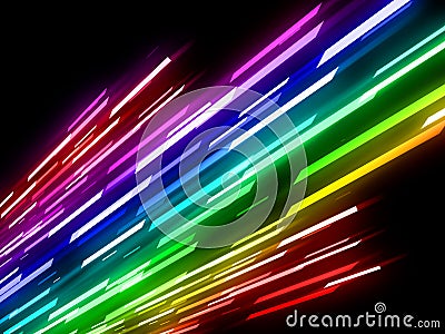 Abstract laser light background