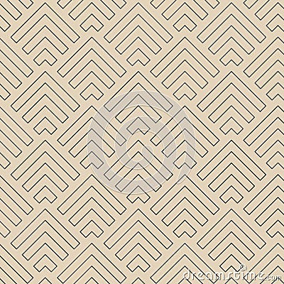 Abstract Line Arrows Pattern, vector